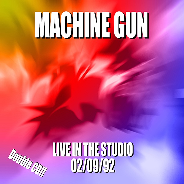 Обложка альбома «Machine Gun Live at Greenpoint Studio 9/22/91» — Machine Gun, Robert Musso, Thomas Chapin, John Richey & Jair-Rohm Parker Wells