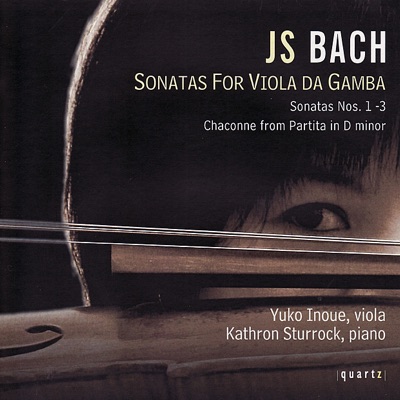 Bach: Sonatas for Viola da Gamba