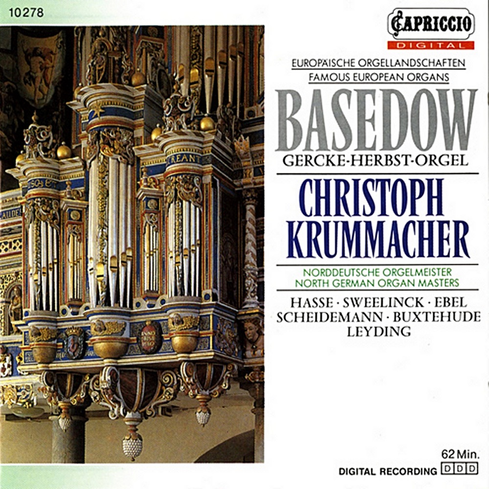 Обложка альбома «Famous European Organs: Basedow» — Christoph Krummacher