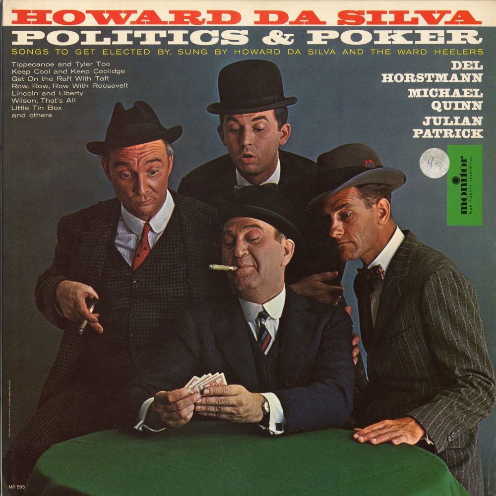 Обложка альбома «Politics and Poker» — Howard Da Silva