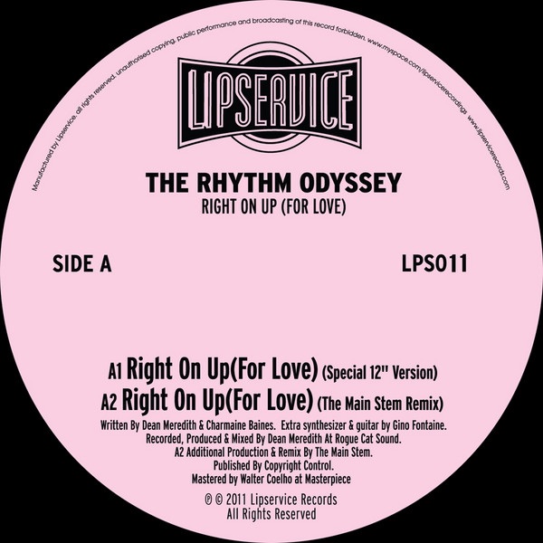 Right On Up (For Love)
