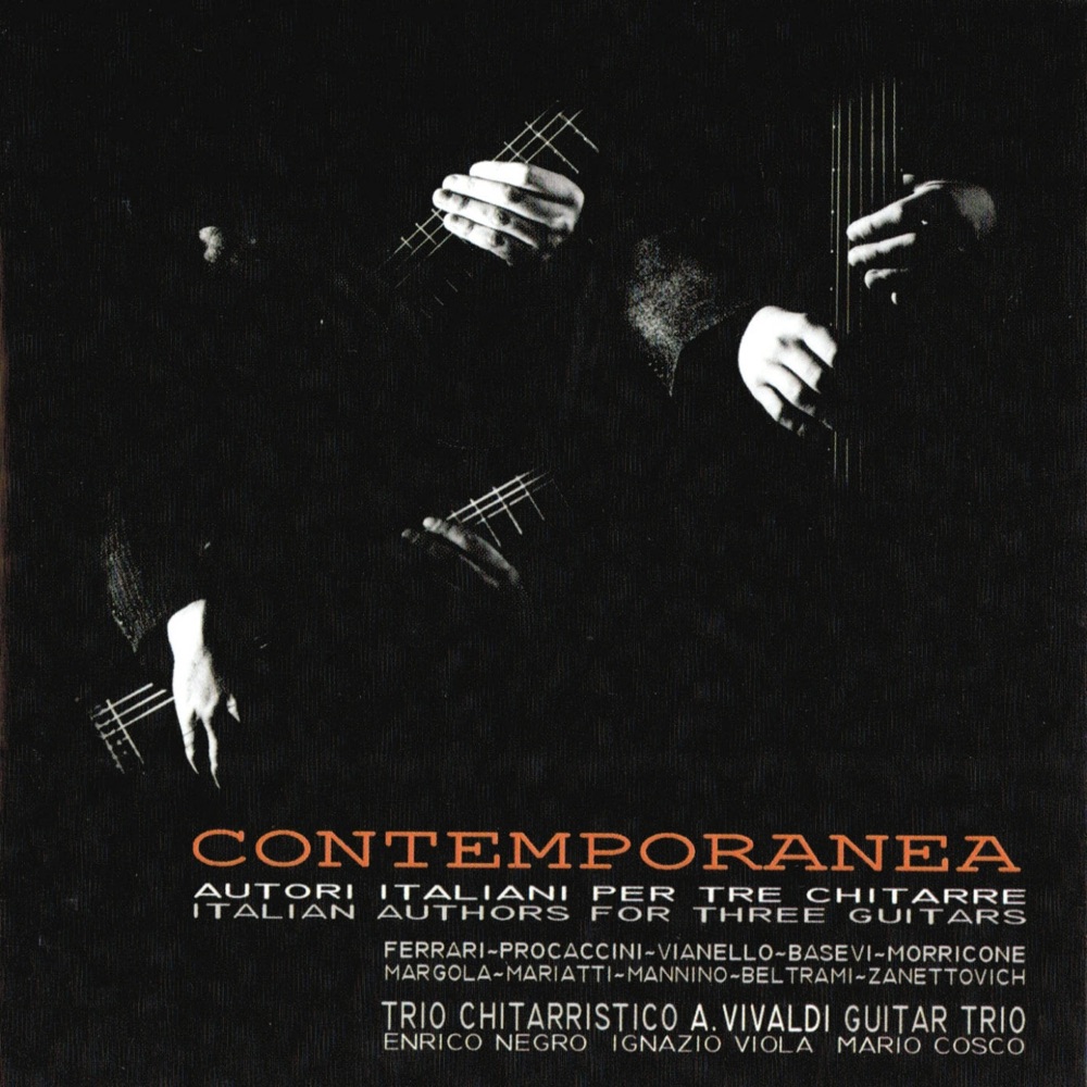 Обложка альбома «Contemporanea» — Trio chitarristico A.Vivaldi
