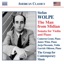 Wolpe: The Man from Midian, Violin Sonata