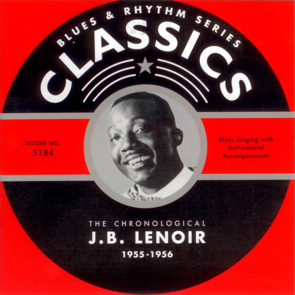 Обложка альбома «1955-1956» — J.B. Lenoir