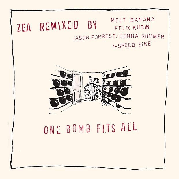 One Bomb Fits All - Zea Remixed - EP (Vinyl) cover