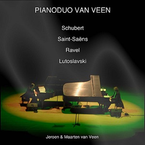 Album cover for Pianoduo Van Veen