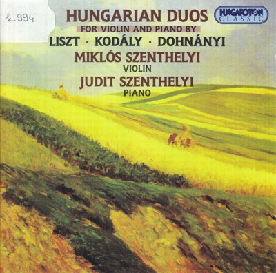 Hungarian Duos for Violin and Piano