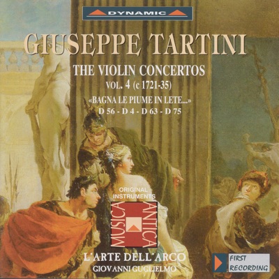 Tartini: The Violin Concertos, Vol. 4 - D. 4, 56, 63, 75