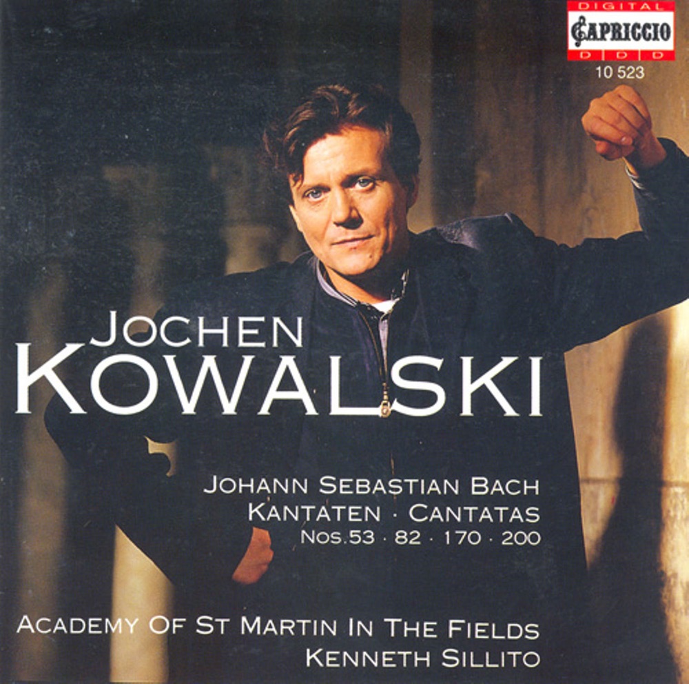 Обложка альбома «Bach, J.S.: Cantatas - Bwv 53, 82, 170, 200» — Kenneth Sillito, Academy of St Martin in the Fields & Jochen Kowalski