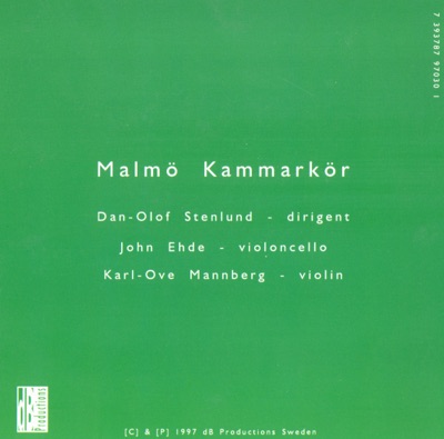 Lindgren: Concerto for Cello and Mixed Choir - 4 Lyric Poems for Violin and Mixed Choir