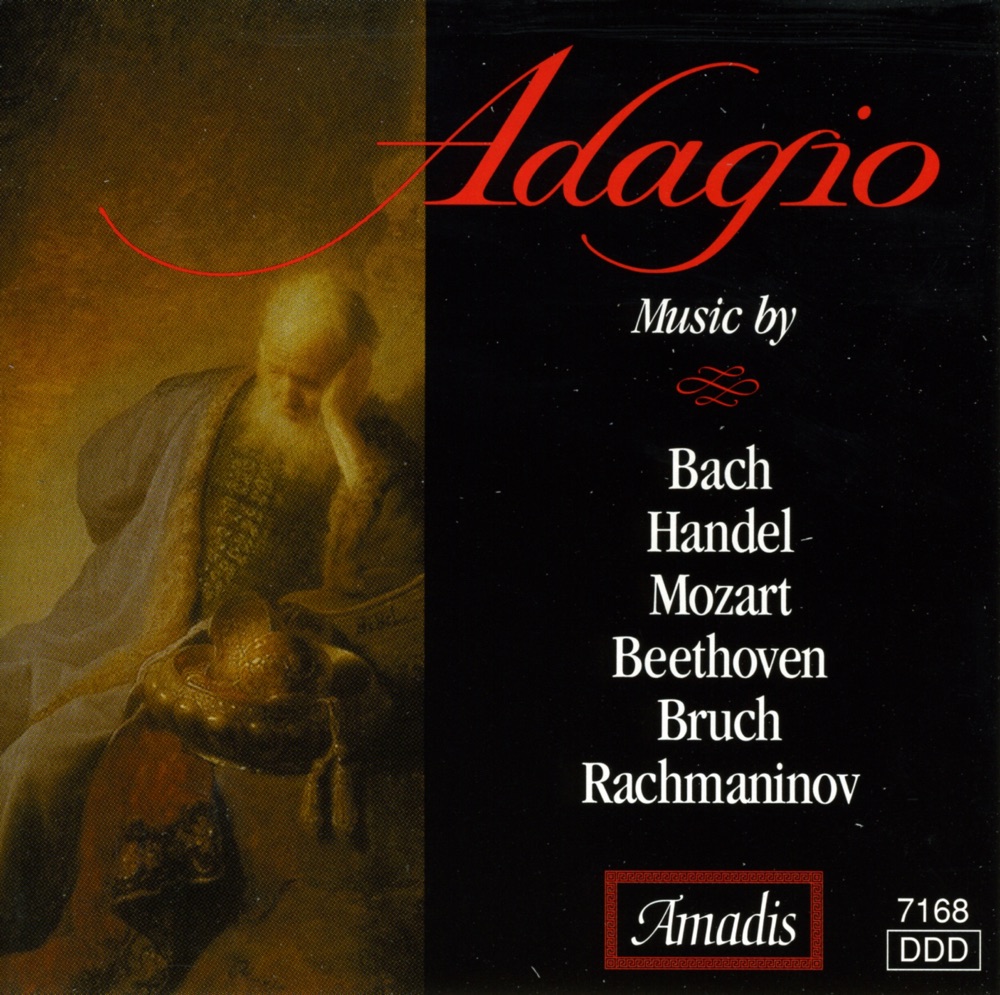 Обложка альбома «Adagio» — Andrew Mogrelia, Prague Chamber Soloists, Oleh Krysa, Theodore Kuchar, Ukranian Chamber Orchestra, Jozef Luptacik, Richard Edlinger, Bratislava Mozart Academy, Alfred Walter, Philharmonia Cassovia, Ethella Chuprik, Reinhard Seifried, Slovak State Philharmonic Orchestra (Kosice), Mariko Honda, Keith Clark, Slovak Philharmonic Orchestra, Peter Breiner, Gerald Garcia, Svetlana Navasardian, Gennadi Provatorov & Moscow Symphony Orchestra
