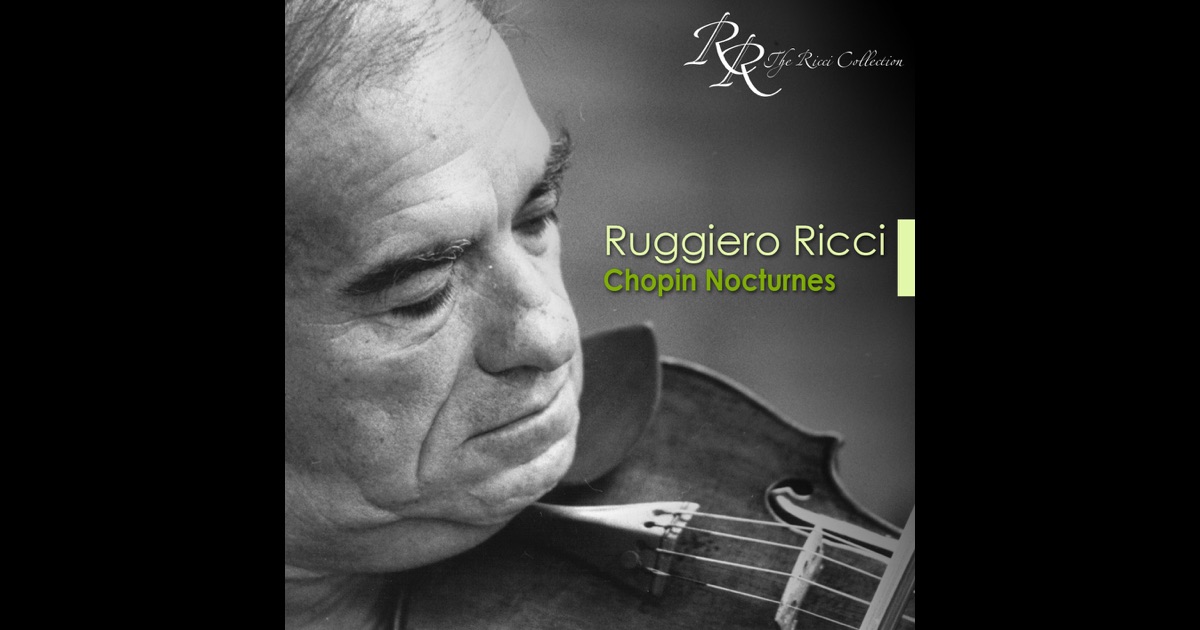 クラシック Ruggiero Ricci Chopin Nocturnes Ovation Press - Nocturne in c-minor