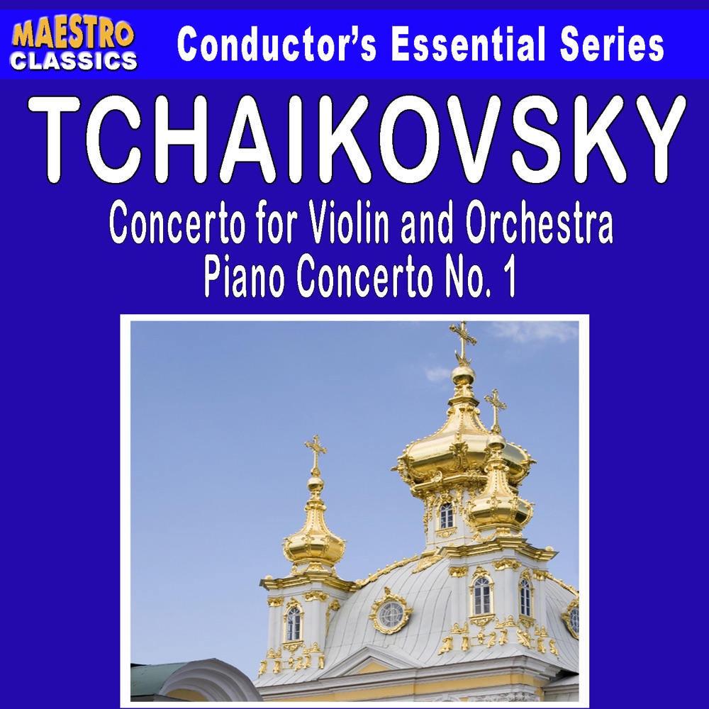 Обложка альбома «Tchaikovsky: Violin Concerto in D Major - Piano Concerto No. 1 (feat. Ralph Holmes & Hans Lang)» — Nuremberg Symphony Orchestra, North German Philharmonic Orchestra, Othmar Mága & Albert Lizzio
