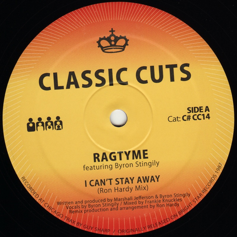 Обложка альбома «I Can't Stay Away feat. Byron Stingily - Single» — Ragtyme