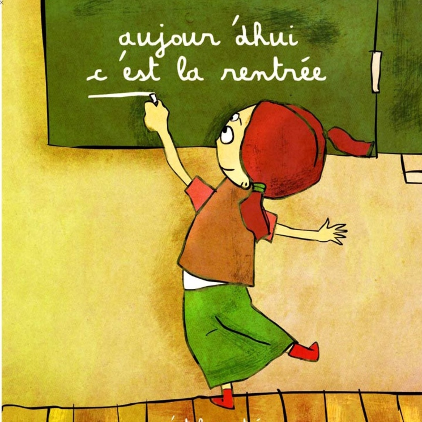 Aujourd'hui c'est la rentrée !