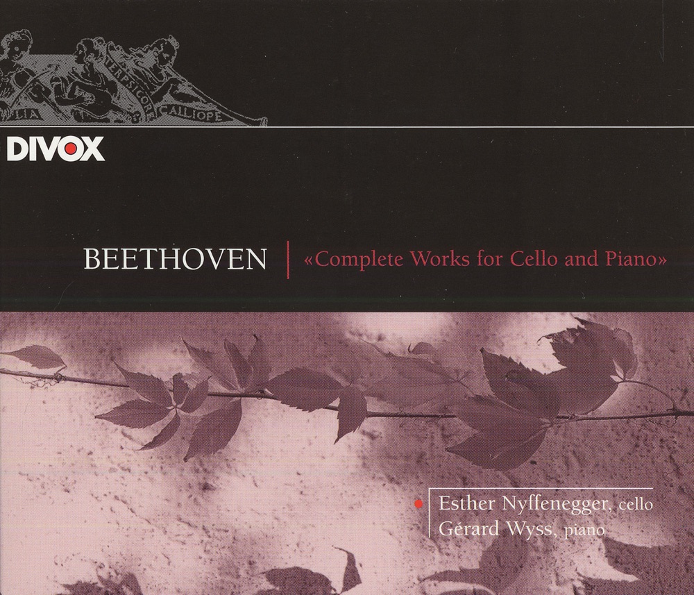 Обложка альбома «Beethoven: Cello Sonatas Nos. 1-5» — Esther Nyffenegger