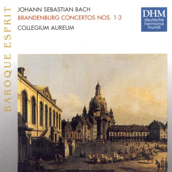 Обложка альбома «J.S. Bach: Brandenburg Concertos 1 - 3» — θollegium Aʊreum & Franzjosef Maier