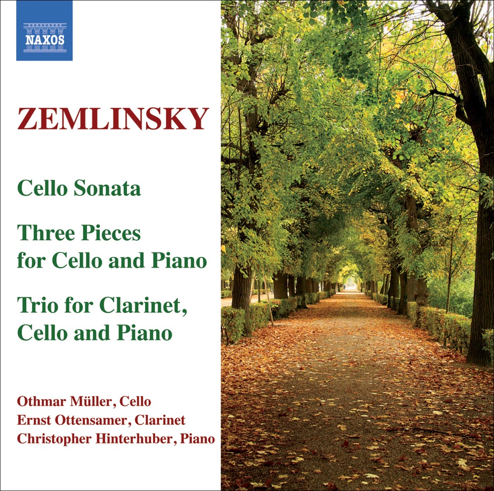 Обложка альбома «Zemlinsky: Trio for Clarinet, Cello and Piano, Cello Sonata, 3 Pieces» — Christopher Hinterhuber, Othmar Müller & Ernst Ottensamer