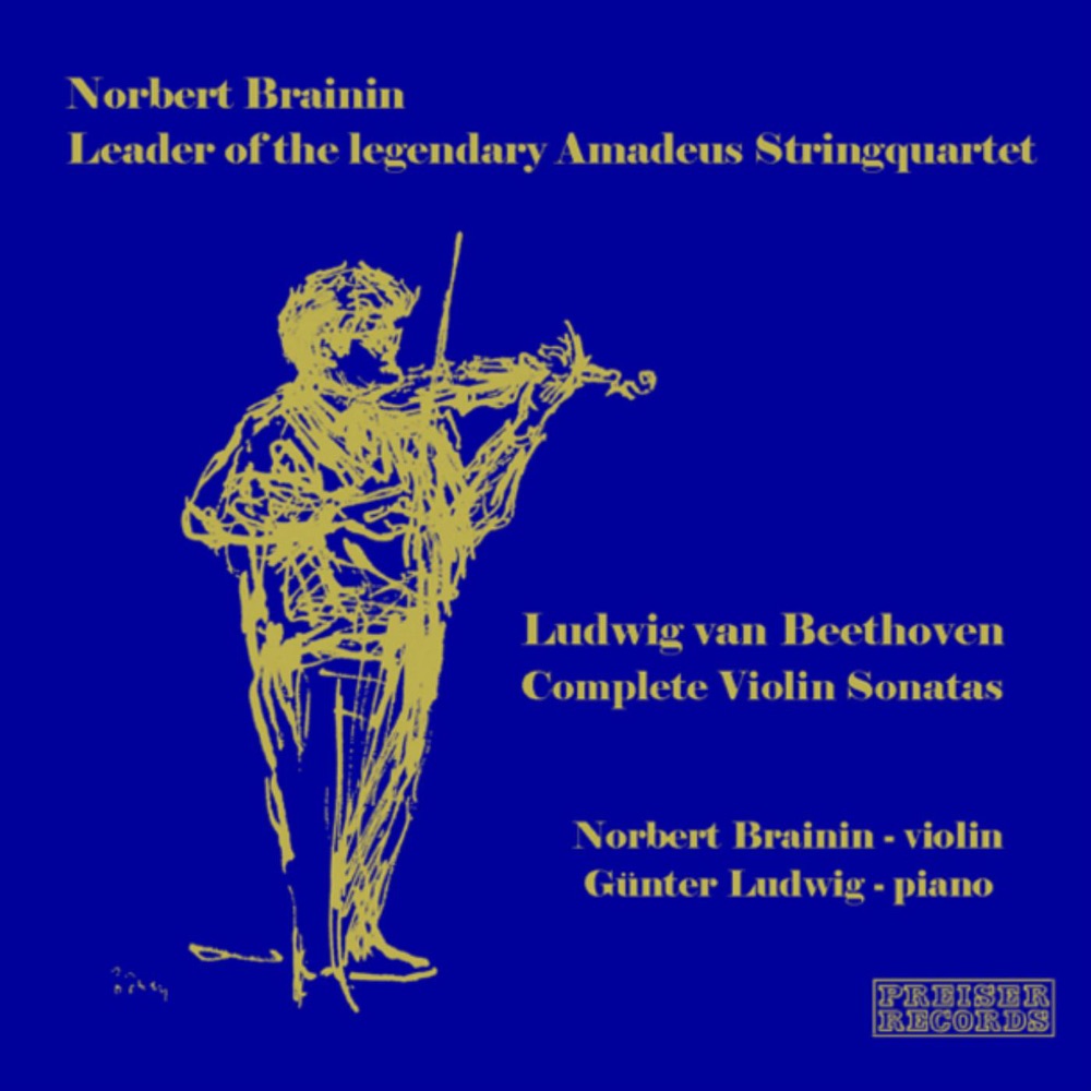 Обложка альбома «Beethoven: Complete Violin Sonatas» — Norbert Brainin & Günter Ludwig