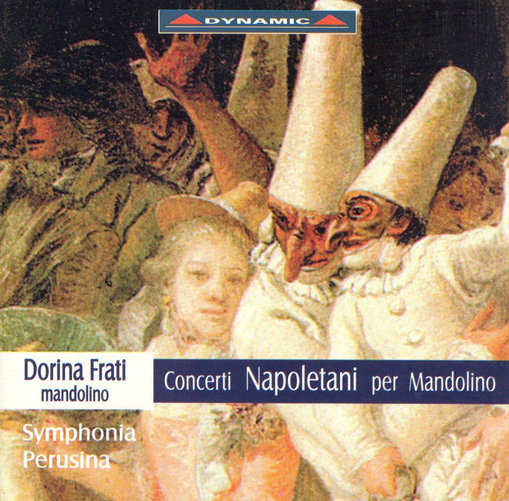 Обложка альбома «Giuliano: Symphony for Mandolin & Mandolin Concerto in G Major - Cecere: Mandolin Concerto in A Major - Paisiello: Mandolin Concerto in E-Flat Major» — Symphonia Perusina & Dorina Frati