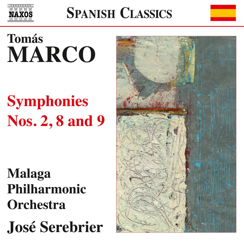 Обложка альбома «Marco: Symphonies Nos. 2, 8 & 9» — Malaga Philharmonic Orchestra & José Serebrier