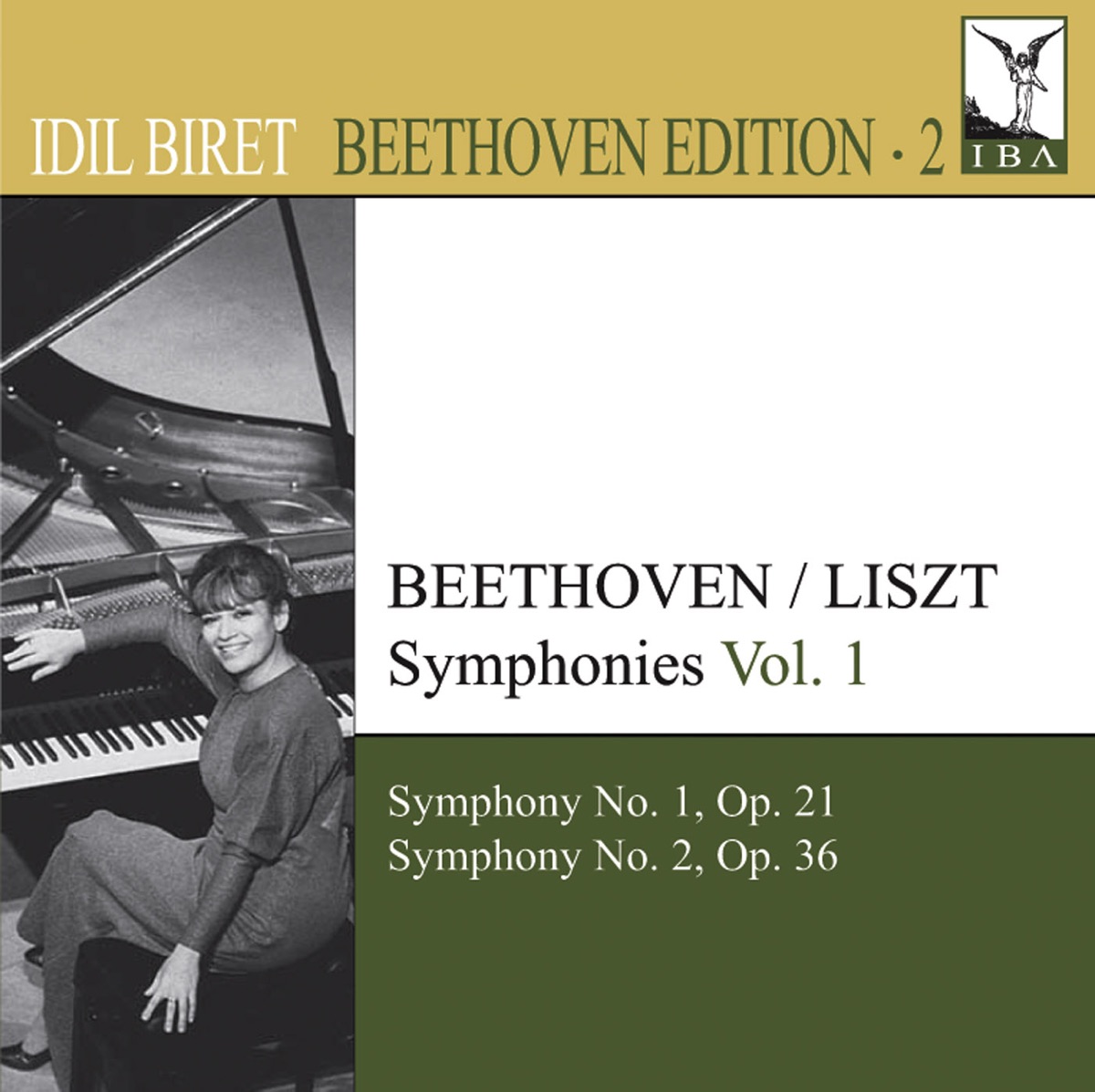 Beethoven: Symphonies (arr. F. Liszt for Piano), Vol. 1 - Nos. 1, 2 (Biret Beethoven Edition, Vol. 2) cover art