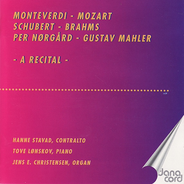Hanne Stavad - A Recital