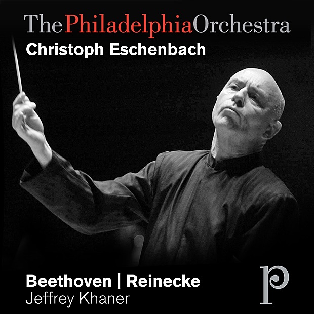 Обложка альбома «Beethoven: Leonore Overture - Reinecke: Flute Concerto In D Major» — The Philadelphia Orchestra, Jeffrey Khaner & Christoph Eschenbach