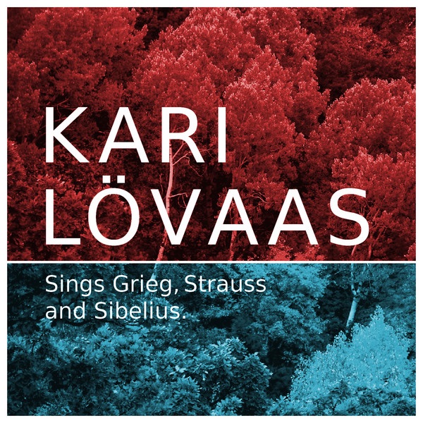 Обложка альбома «Kari Lövaas Sings Grieg, Strauss and Sibelius» — Kari Lövaas