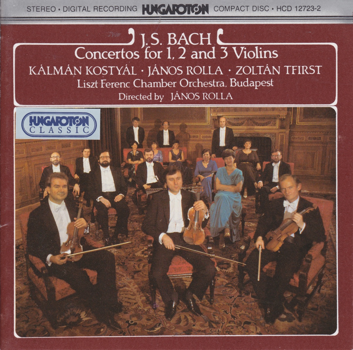 J. S. Bach: Concertos for 1, 2 and 3 Violins