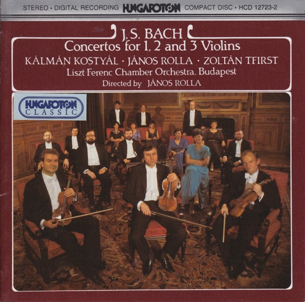 J. S. Bach: Concertos for 1, 2 and 3 Violins