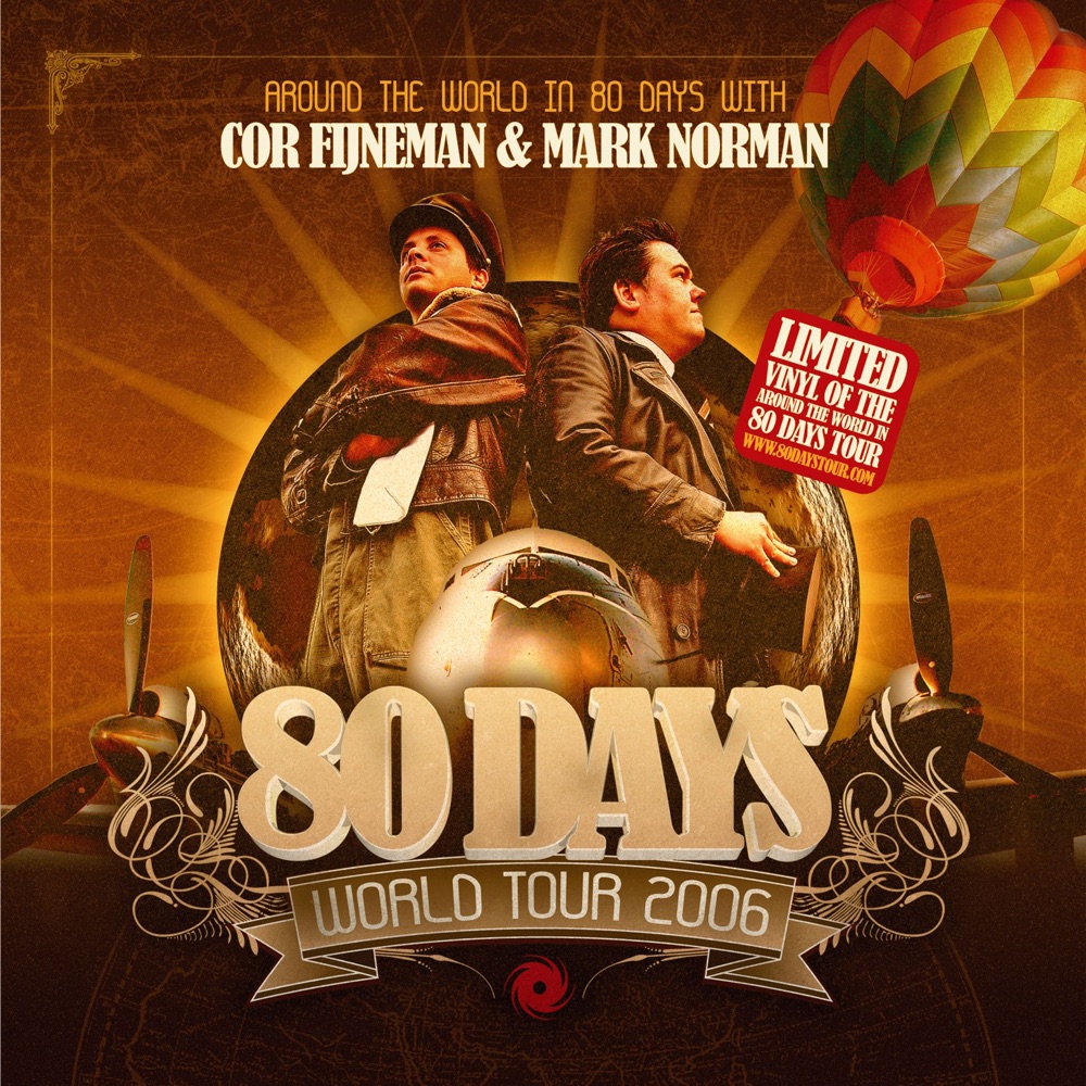 Обложка альбома «Around the World In 80 Days - Single» — Cor Fijneman & Mark Norman