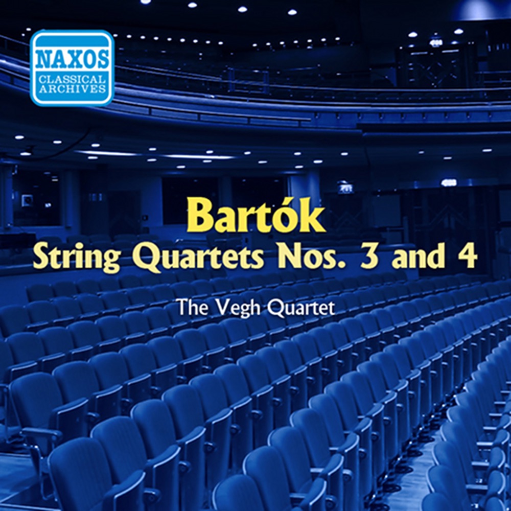 Обложка альбома «Bartok: String Quartets Nos. 3 and 4 (Vegh Quartet) (1954)» — Végh Quartet