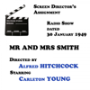 Screen Director's Assignment, Mr and Mrs Smith directed by Alfred Hitchcock starring Carleton Young - Alfred Hitchcock