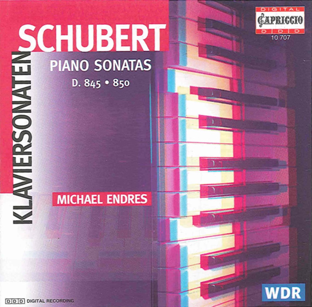 Обложка альбома «Schubert, F.: Piano Sonatas, D. 845, 850» — Michael Endres