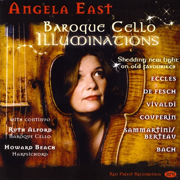 Обложка альбома «Baroque Cello Illuminations» — Angela East