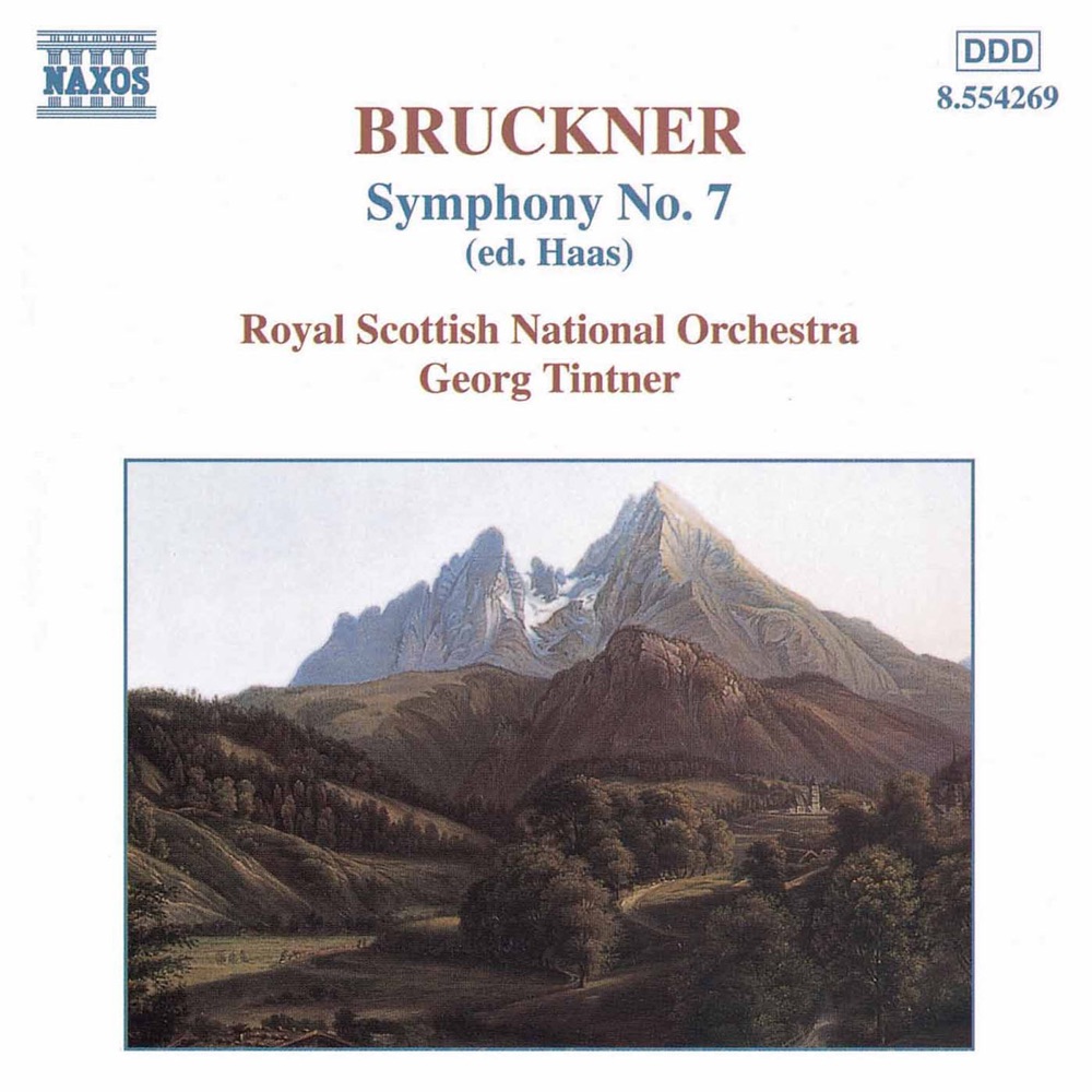 Обложка альбома «Bruckner: Symphony No. 7» — Georg Tintner & Royal Scottish National Orchestra