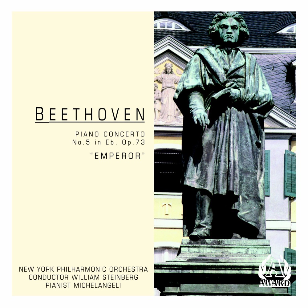 Обложка альбома «Beethoven - 'Emperor'» — Michelangeli, New York Philharmonic & William Steinberg