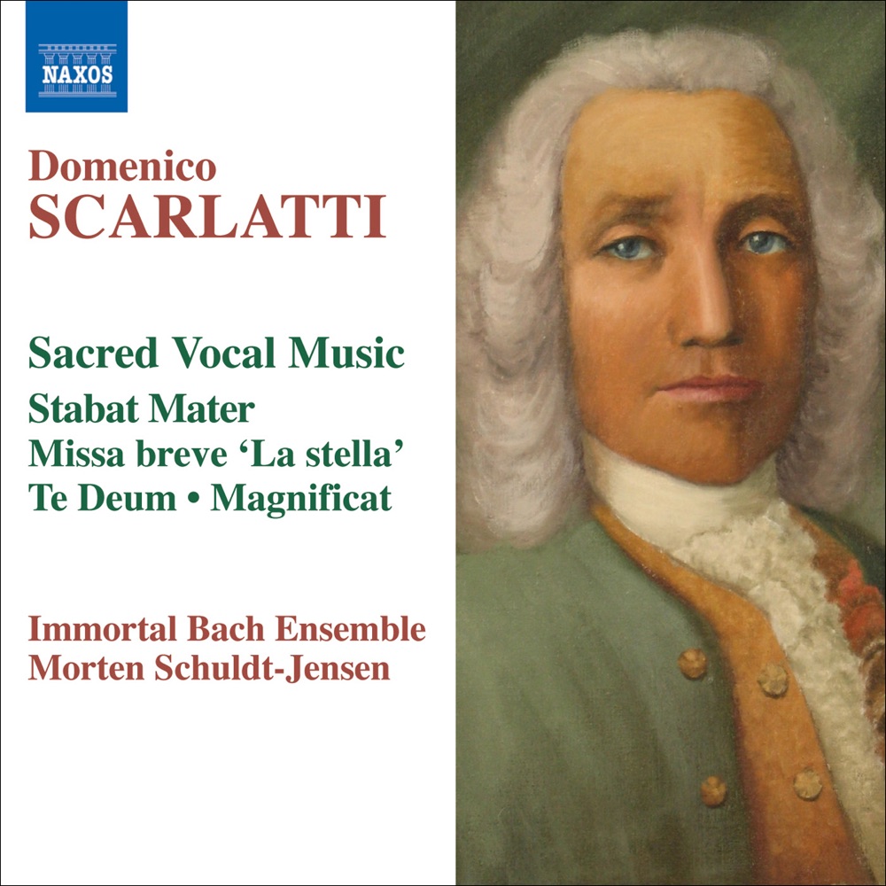 Обложка альбома «Scarlatti: Sacred Vocal Music» — Morten Schuldt-Jensen, Immortal Bach Ensemble, Lars Baunkilde, Michael Ducker & Leif Meyer
