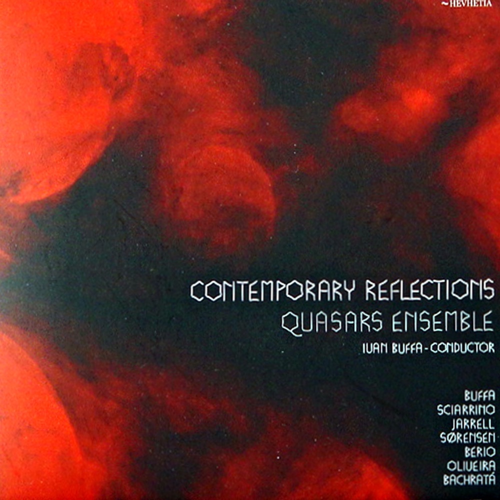 Обложка альбома «Contemporary Reflections» — Quasars Ensemble & Ivan Buffa