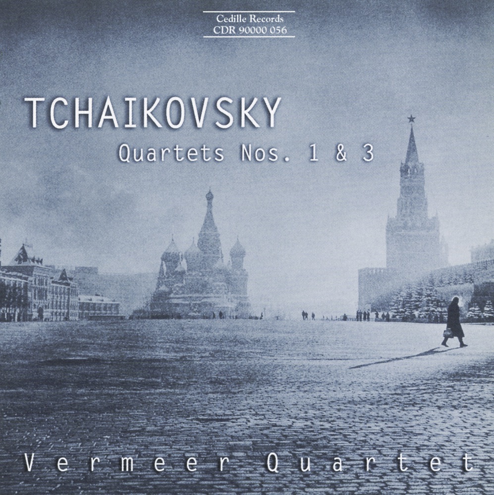 Обложка альбома «Tchaikovsky: String Quartets Nos. 1 and 3» — Vermeer Quartet