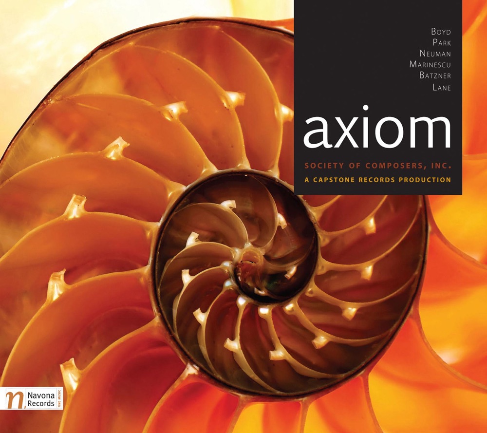 Обложка альбома «Axiom» — Michael Boyd, Michael Sparrow, Joo Won Park, Jeffrey Agrell, Israel Neuman, Russell Peterson, Jay C. Batzner, Peter Van Zandt Lane & Philipp Staudlin