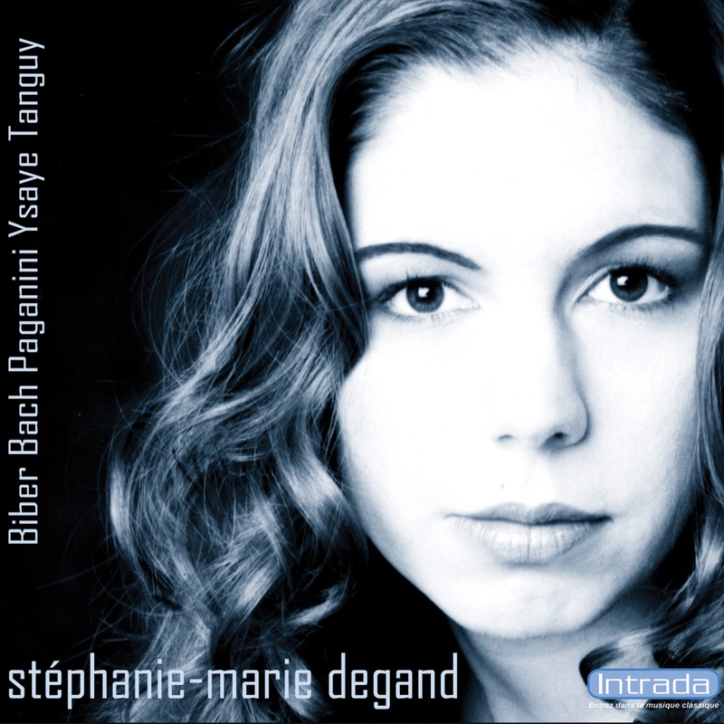 Обложка альбома «Biber, Bach, Paganini, Ysaye & Tanguy» — Stéphanie-Marie Degand