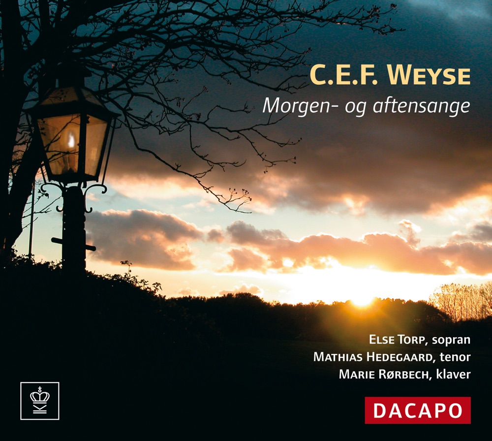 Обложка альбома «Weyse: Morgen- Og Aftensange (Morning and Evening Songs)» — Mathias Hedegaard, Marie Rørbech & Else Torp
