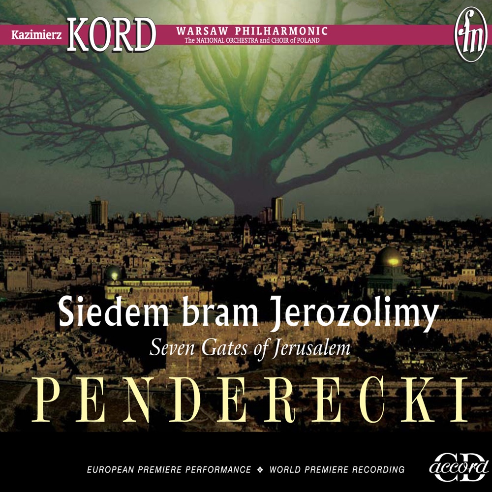 Обложка альбома «Penderecki, K.: Symphony No. 7» — Wieslaw Ochman, Ewa Podleś, Bozena Harasimowicz Hass, Izabela Klosinska, Romuald Tesarowicz, Warsaw Philharmonic Choir, Warsaw Philharmonic Orchestra, Kazimierz Kord & Gustaw Holoubek