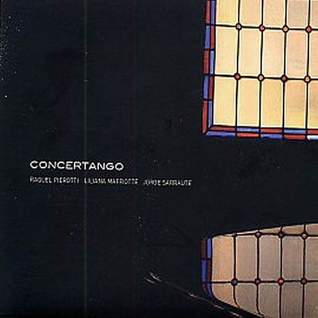 Обложка альбома «Concertango» — Raquel Pierotti, Raquel Pierotti, Liliana Maffiotte & Jorge Sarraute