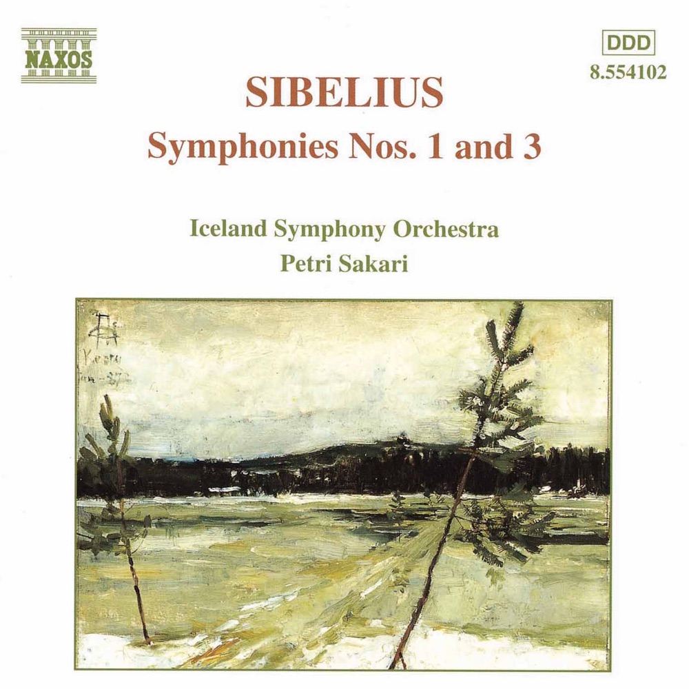 Обложка альбома «Sibelius: Symphonies Nos. 1 and 3» — Iceland Symphony Orchestra & Petri Sakari