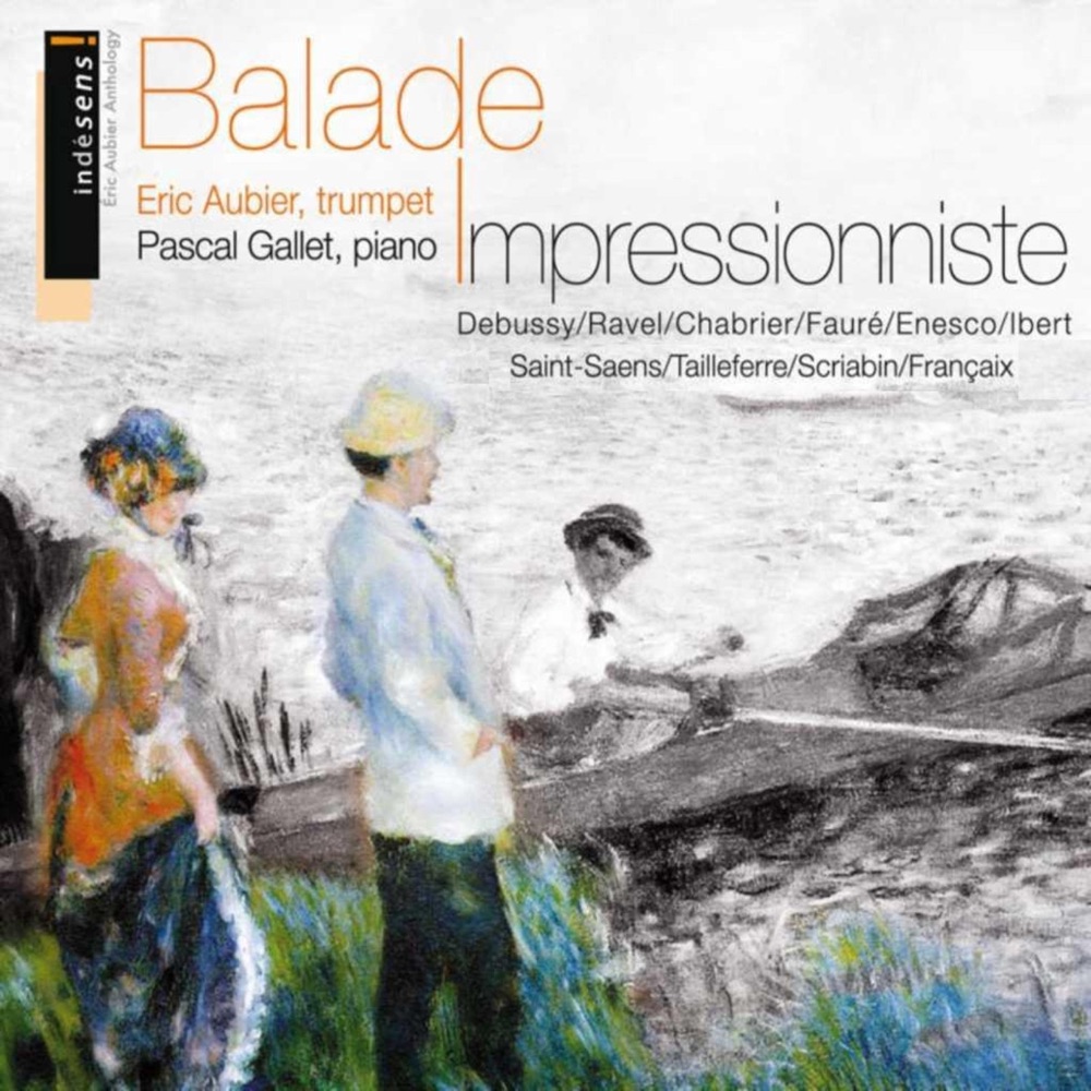 Обложка альбома «Balade impressionniste» — Eric Aubier & Pascal Gallet