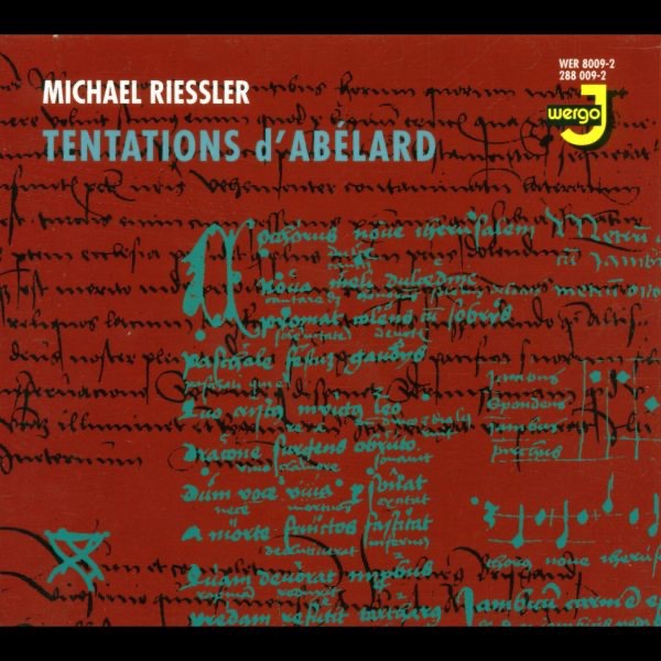 Обложка альбома «Tentations d'Abelard» — Michael Riessler