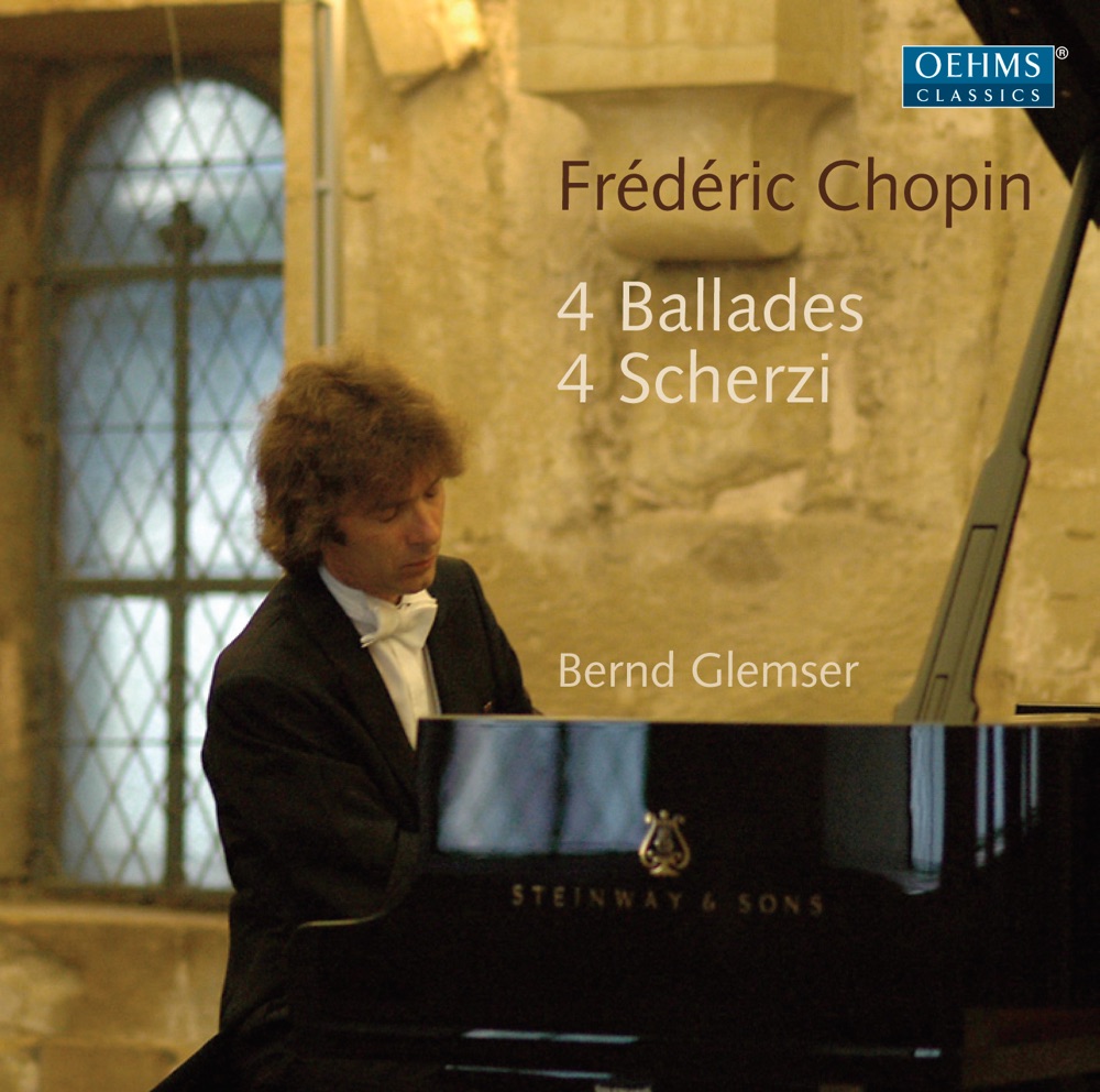 Обложка альбома «Chopin: 4 Ballades - 4 Scherzi» — Bernd Glemser